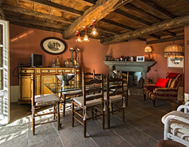 Zona soggiorno - Sala da Pranzo - Casa Vacanze Garfagnana - Lucca